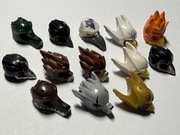 LEGO KASK CHEŁM FIGUREK SERII CHIMA  13 szt