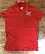 Koszulka T-shirt męska polo Hollister XL