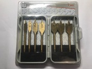 Zestaw wierteł do drewna 7 części