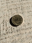 moneta 5 centimes 1988 rok Francja