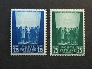71a3 # Watykan 1942 zestaw - Pomoc uchodżcom w 2 wojnie