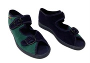 Buty dziewczęce Kapcie Sandałki Zielone Befado 29