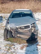 Skoda Fabia uszkodzona