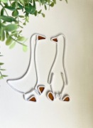 Zestaw 2 gąsek na ścianę – dekoracja do pokoju dziecka