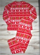 15^ Primark świąteczna piżama polar komplet ciasteczka  40/42