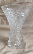 Wazon kryształowy PRL vintage