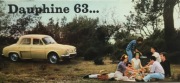 Renault Dauphine 1963 Prospekt samochodu lata 60-e XXw