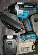 Klucz udarowy Gisam 1800Nm akumulatorowy 1/2" + bateria + ładowarka do kół