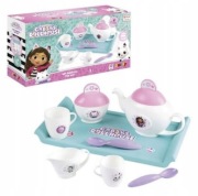 SMOBY KOCI DOMEK GABI TACA Z ZASTAWĄ zestaw filiżanki taca czajnik