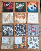 Zestaw szósty - 12 serwetek, decoupage, nowe