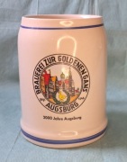 Stary kufel jubileuszowy 2000 lat Augsburga - 1985, Rastal 500ml