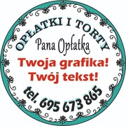 Pan Opłatek na tort - PROMOCJA 4 x -20% 