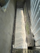 2 parapety jasne / białe