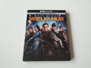 WIELKI MUR - POLSKIE WYDANIE-  TYLKO PŁYTA  4K ULTRA HD- MATT DAMON 