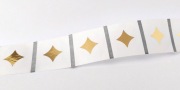 Złote Naklejki Premium – 100 sztuk (3 cm, złocenie)