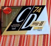 TDK CDING II  74 min. Japońskie wydanie.
