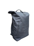 PLECAK Miejski Roll-Top Czarny WODOODPORNY Laptop 15,6