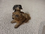 Figurka pieski ceramiczna 