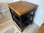 Ikea Vadholma Wyspa czarny/dąb