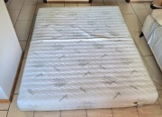 materac piankowy 160x200 jak nowy, Mollyflex visco shape z pokrowcem FDM
