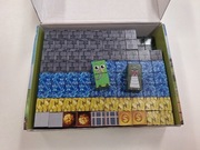 Klocki magnetyczne w stylu Minecraft 160sztuk i figurki