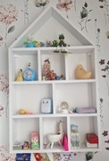 Półka domek - norweski styl