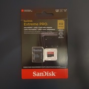 karta micro SDXC Sandisk Extreme PRO 512GB klasa A2 V30 UHS-I 