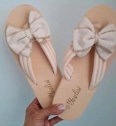 Nowe beżowe japonki 42 