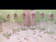 Kufle Szklanki Dojlidy 0,5 l 6 szt. Huta Krosno