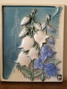 Płytka ceramiczna biało niebieskie kwiaty, Jie Gantofta, nr 929