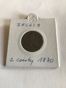2 CENTY,1870, BELGIA