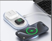 FOLDING WIRELESS CHARGER 4 W 1 MAGNETIC MODEL: i8 HUAWEI