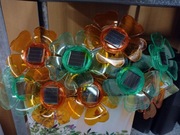 Kwiaty solarne zestaw 8 lampek solarnych wyprzedaż