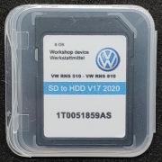 Aktualizacja map VW RNS510/RNS810 EU V17