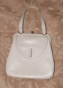 Stara torebka biała damska