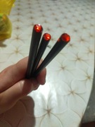 3 szt. OŁÓWKÓW  góra błyszczy