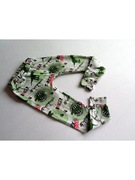 Baggy spodnie dresowe dinozaury rozmiar 128 / 134