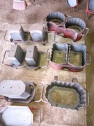 Formy do betonu,  gazonów 