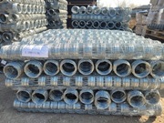 SIATKA LEŚNA PANELE SŁUPKI KOMPLET OGRODZENIA PŁYTY BETON