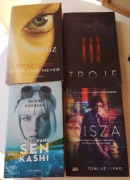 zestaw 4 książek Cisza Przerwany sen Kashi Troje Intruz