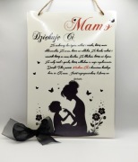 Dyplom/podziękowanie dla Mamy. Prezent na Dzień Matki.