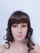 Peruki damskie z włosów syntetycznych przypominających wlosy naturalne 