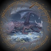 LOTR GW Moria Dragon pomalowany