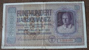 III Rzesza Niemcy 500 karbowańców banknot okupacyjny Ukraina 1942 P.57