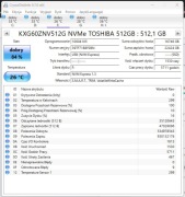 Toshiba / Kioxia XG6 512 GB Gen 3x4