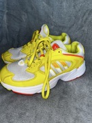 Buty żółtobiałe sportowe Adidas rozmiar 38 2/3