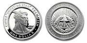 2002 SHAWNEE TRIBAL NATION DOLAR 1 Oz Ag .999