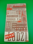 Plan Łodzi 1976r. Mapa