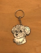 Breloczki do kluczy amstaff, maltańczyk duży wybór