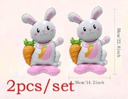 Balon zajączek wielkanoc 58x36